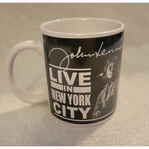 John Lennon Live In New York City Coffee Mug Cup Official Live Nation Merch 2010